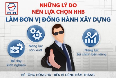 Những lý do nên lựa chọn HHB làm đơn vị đồng hành xây dựng